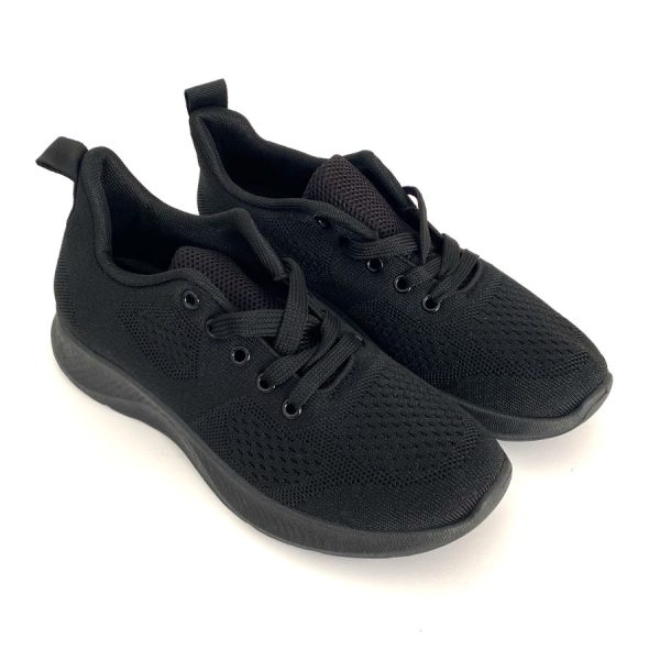 Zapatillas deportivas negras para mujer
