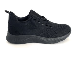 Zapatillas deportivas negras para mujer
