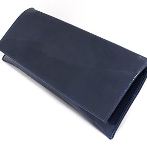 Bolso cartera mujer en piel charol marino