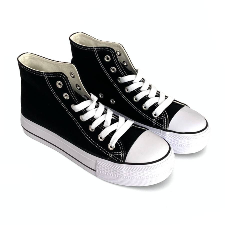 Botines deportivos negros para mujer: imagen 2