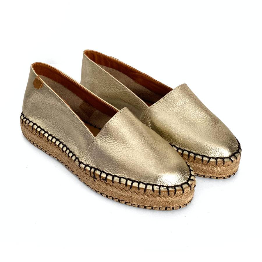 Camping con yute doble para mujer en piel metal cava: imagen 2