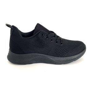 Zapatillas deportivas negras para mujer