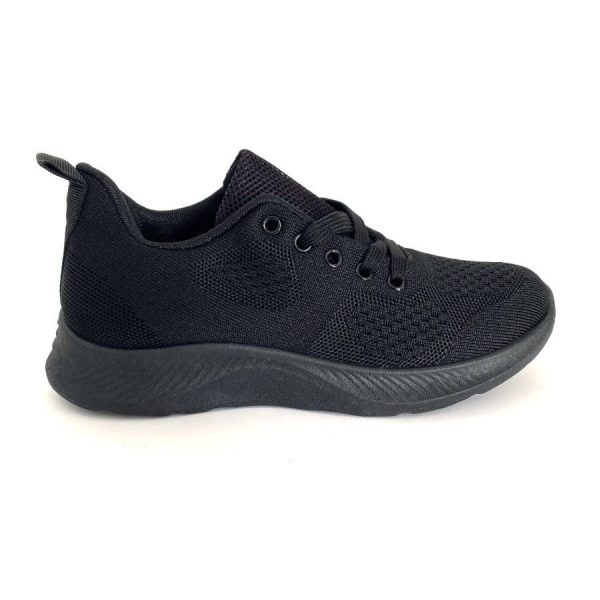 Zapatillas deportivas negras para mujer