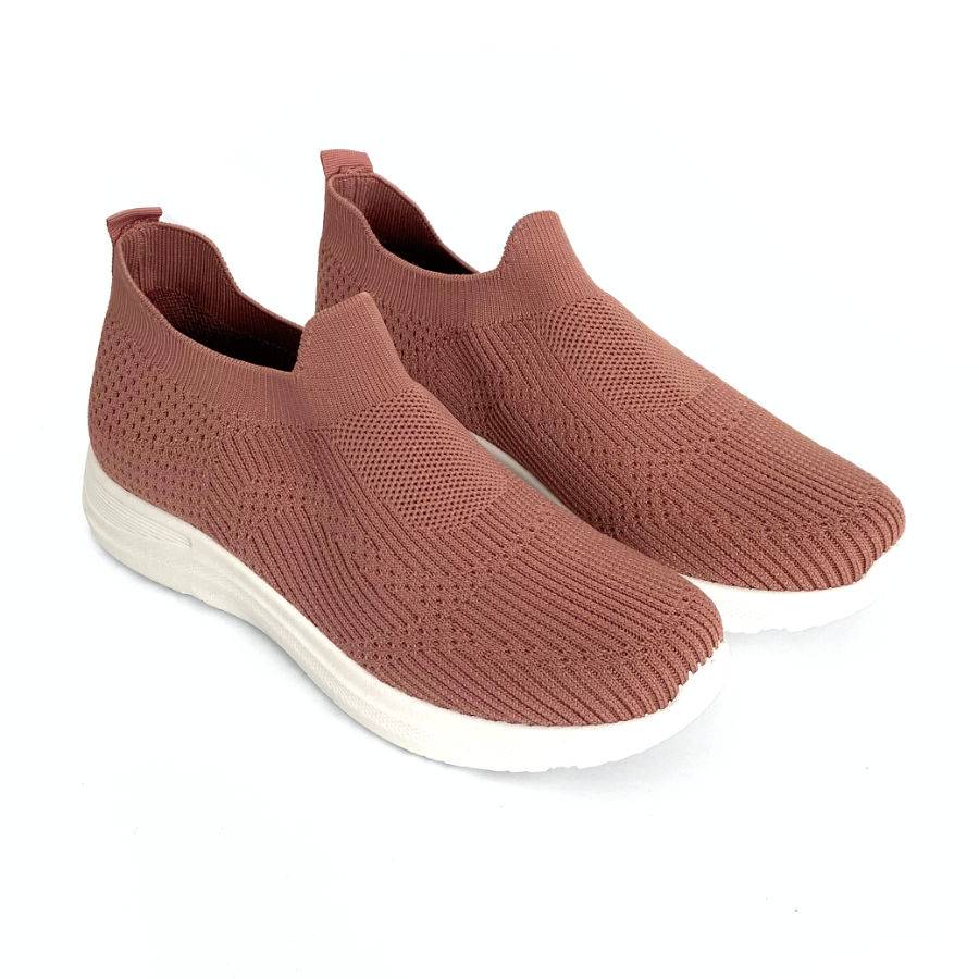 Zapatillas deportivas de mujer en rosa elástico: imagen 2