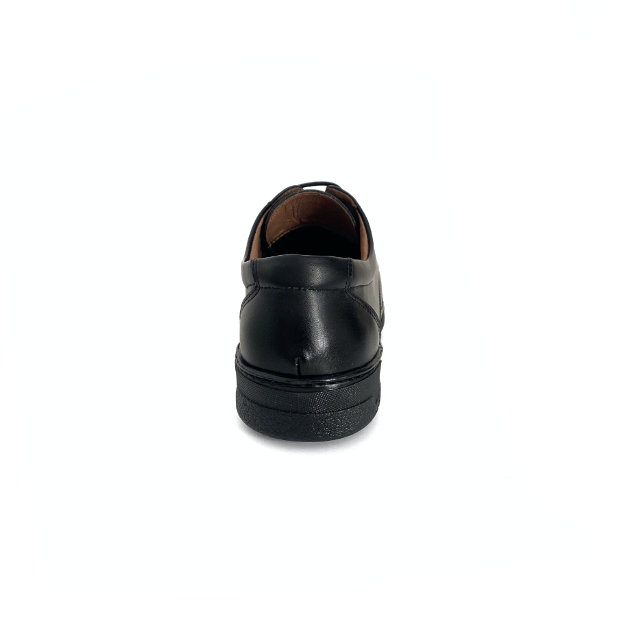 Zapatos blucher ultra confort para hombre en piel negro: imagen 6