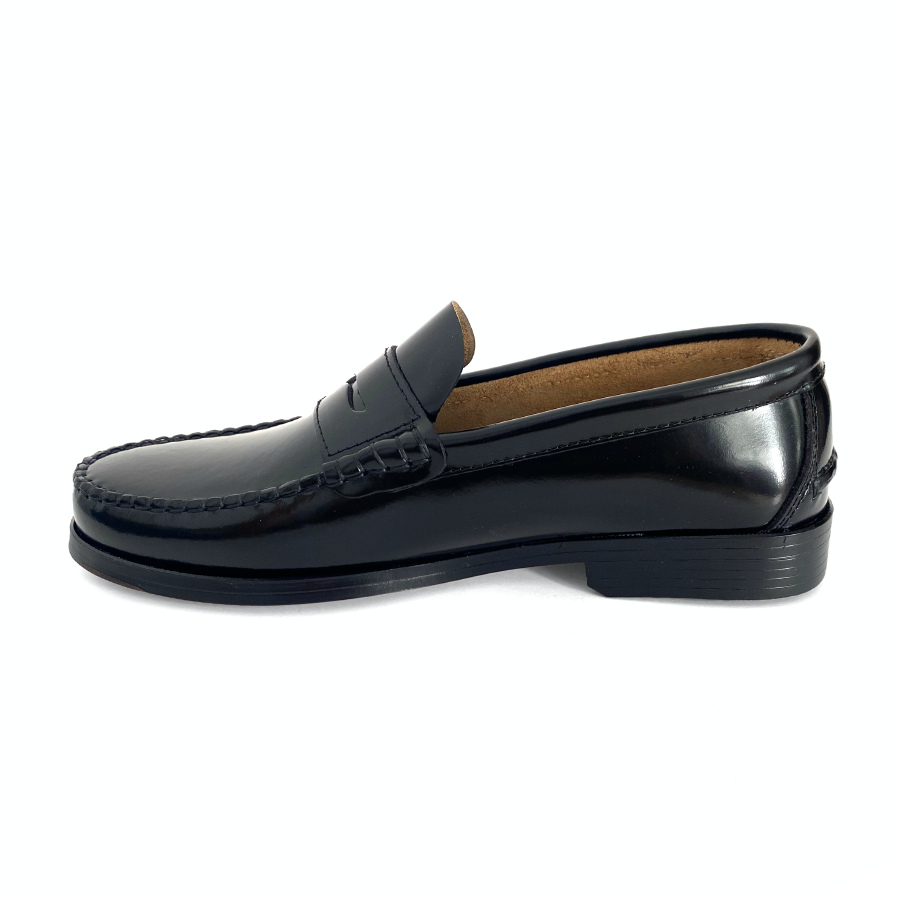 Zapatos castellanos para hombre en piel negro: imagen 5